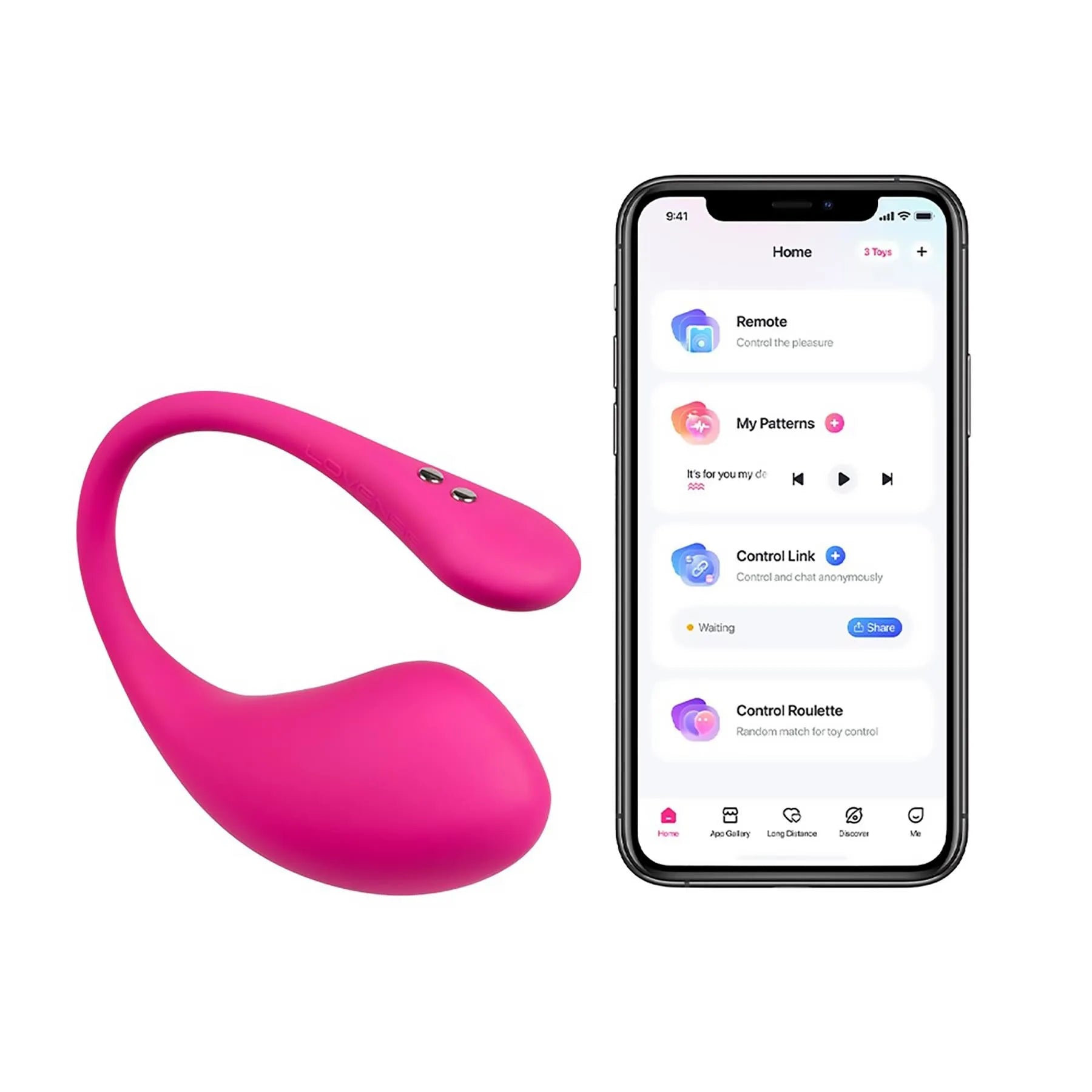 LushLink App-Controlled Vibrator
